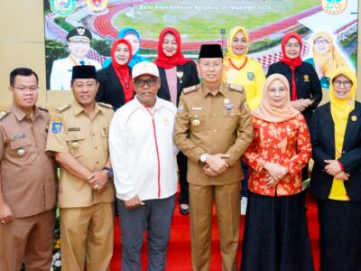 Pengurus Porwosi Provinsi Bengkulu Periode 2023-2027 Dilantik