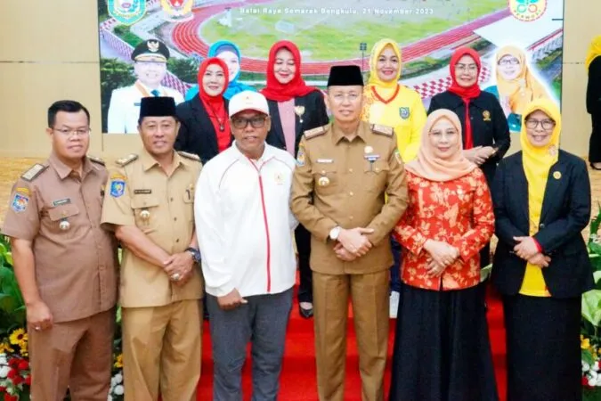 Pengurus Porwosi Provinsi Bengkulu Periode 2023-2027 Dilantik