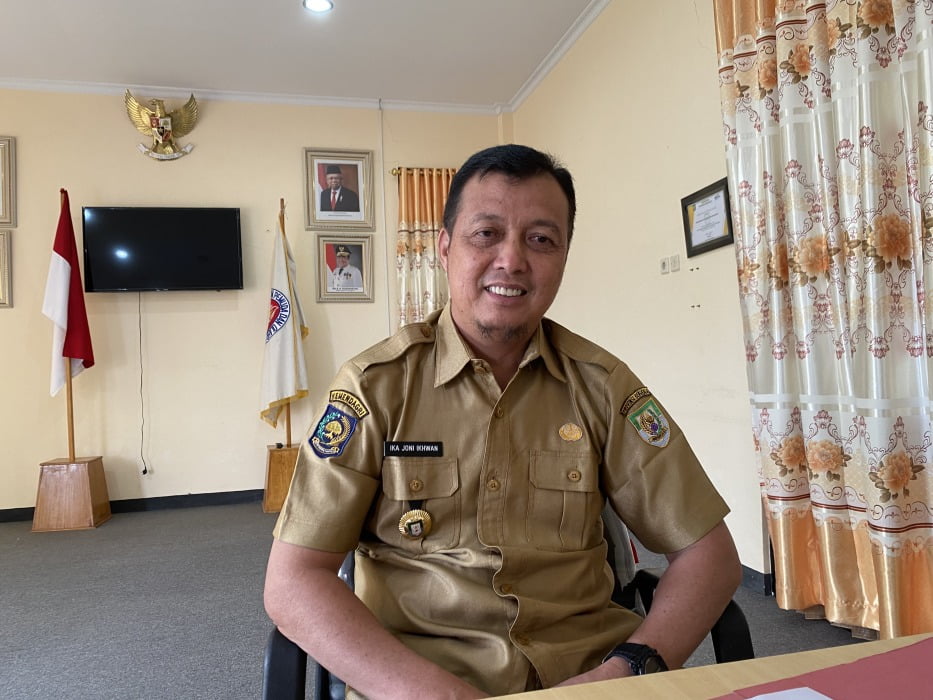 Kepala Dinas Pemuda dan Olahraga Provinsi Bengkulu, Ika Joni Ikhwan. Foto, Cindy,BN.