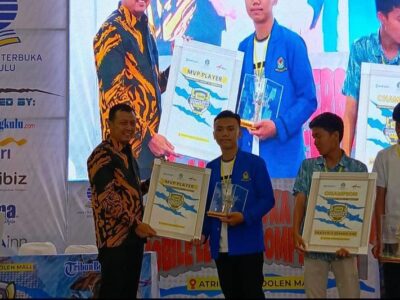 Kadispora Provinsi Bengkulu Tutup Turnamen Mobile Legend Universitas Terbuka