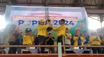 Kota Bengkulu Juara Umum Pekan Olahraga Pelajar Provinsi 2024