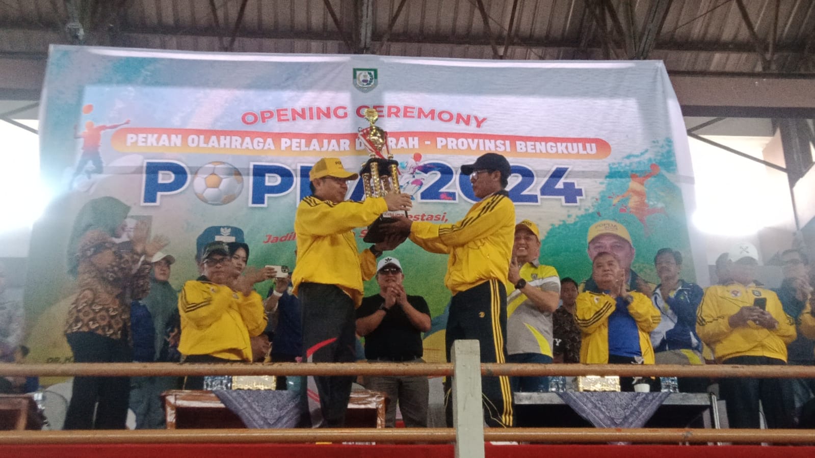 Kota Bengkulu Juara Umum Pekan Olahraga Pelajar Provinsi 2024