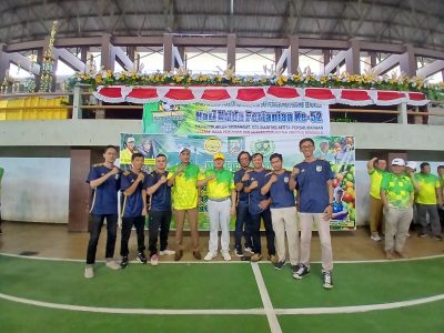 Atlet Futsal Dispora di Hari Krida Pertanian
