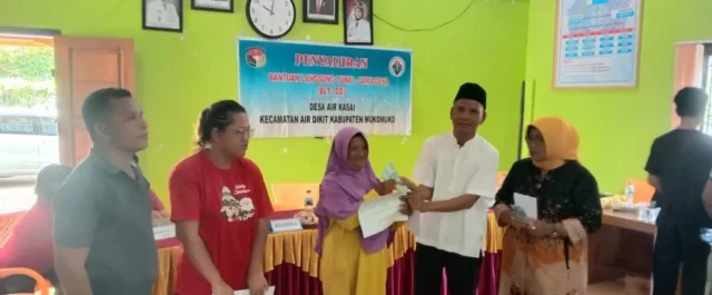 Pemdes Desa Air Kasai Lakukan BLT-DD Tahap I